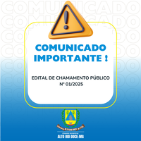 EDITAL DE CHAMAMENTO PÚBLICO Nº 01/2025